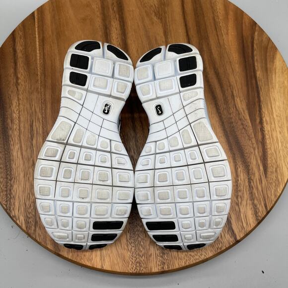 Nike Free Flyknit Shoes Womens Size 8 Orange Running Comfort Walking Gym Sneaker - Picture 7 of 8